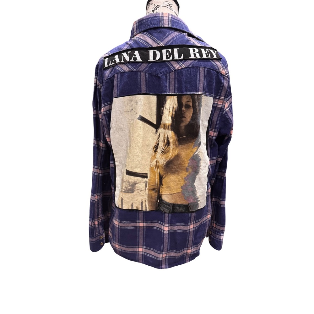 Lana Del Rey Custom Plaid Flannel